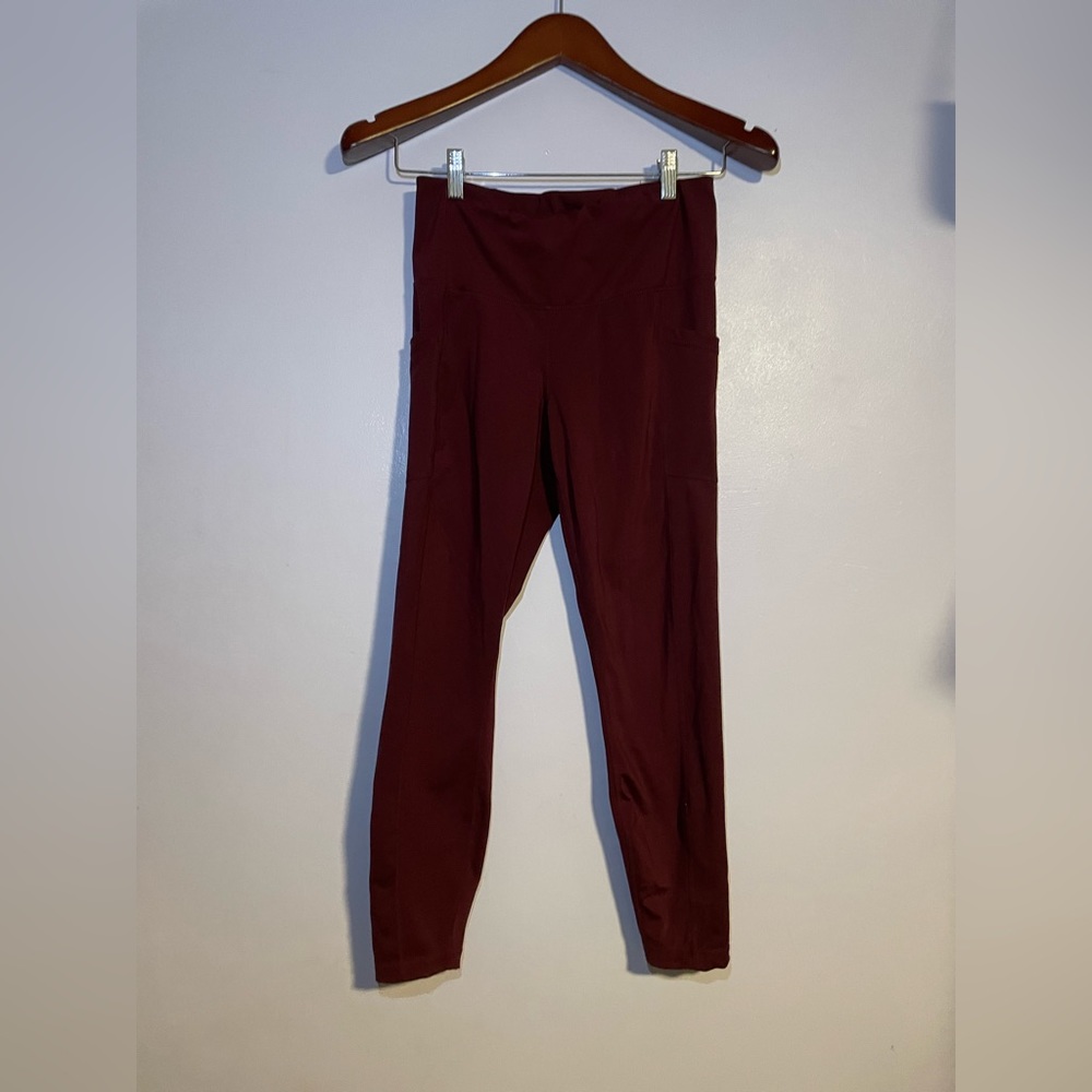 Maroon Leggings